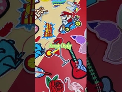 Ferro decorativo lavável feito sob encomenda por atacado na beira de Merrow dos remendos para calças de brim