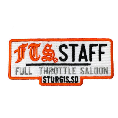 Bordado feito sob encomenda por atacado Logo Patch Iron On Badges para a roupa