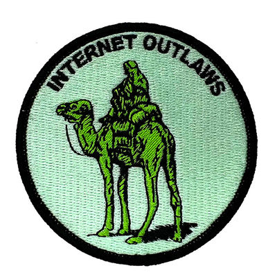 O tipo Logo Embroidery Patches Iron On do camelo da cor de Pandone/costura sobre para a roupa