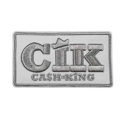 Logo Custom Biker Patches por atacado, 3D bordou remendos laváveis do revestimento