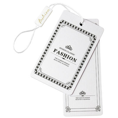 Etiquetas materiais de papel feitas sob encomenda de Hang Tags And Personalised Swing da roupa