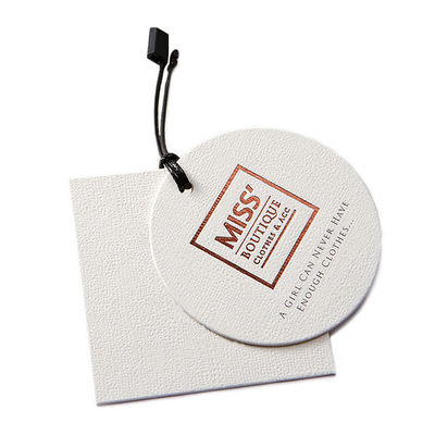 Preços feitos sob encomenda da roupa do OEM 5cm - Hang Tags personalizado 15cm