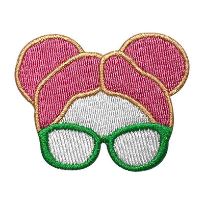 A menina fresca PMS colore os remendos bonitos 3 - 10cm do bordado com certificado de BSCI