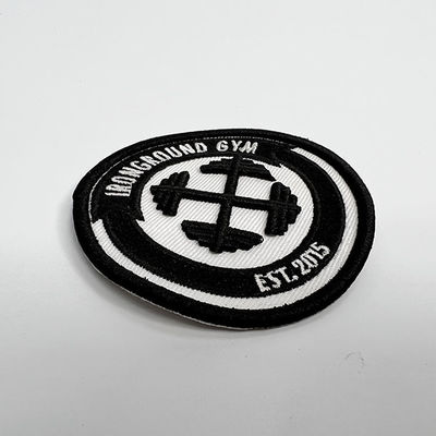 Bordado lavável Tecido de sarja/fio de algodão Material OEKO-TEX Padrão