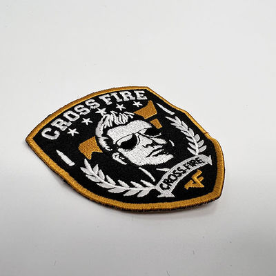 O ferro do bordado da veste da motocicleta nos remendos PMS lavável da roupa colore customizável