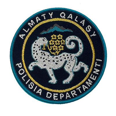 Remendo tecido feito sob encomenda do departamento profissional lavável para o chapéu uniforme das calças