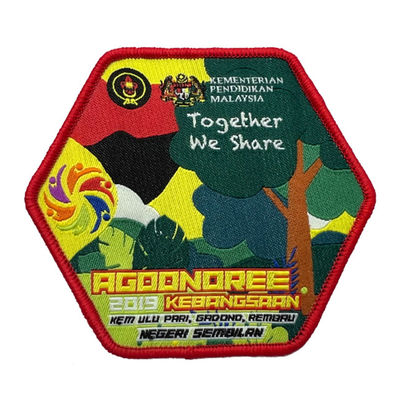 Remendos personalizados laváveis ​​do corpo de bombeiros Remendos personalizados à prova de encolhimento da equipe