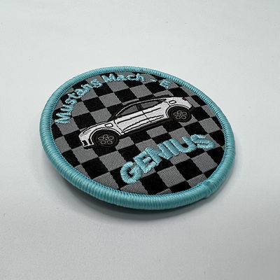 Ferro da cor de Pandone no logotipo tecido do tipo de Remendo Costume Corridas de carros Empresa