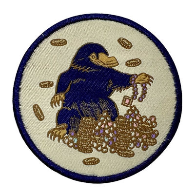 Remendos laváveis tecidos Orangutan Iron On do bordado do remendo do chefe para a roupa