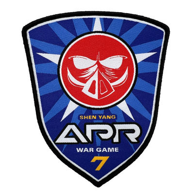 Remendo tecido Team Customizable Iron On Patches do jogo para a roupa dos revestimentos das camisas