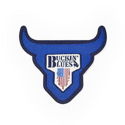 Ferro da beira de Merrow em Logo Patches Custom For Hats e na roupa