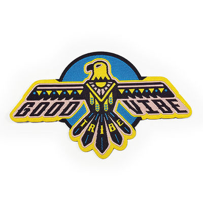 Encolha o ferro da prova no remendo tecido Logo Customized For Clothing