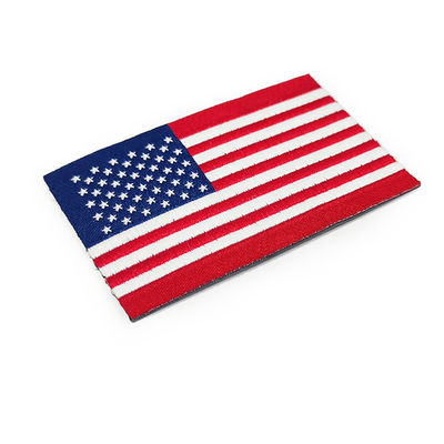 Ferro tecido em remendos feitos sob encomenda da bandeira de país do remendo da bandeira americana