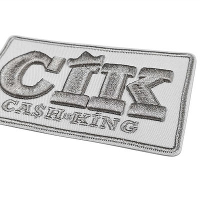Logo Custom Biker Patches por atacado, 3D bordou remendos laváveis do revestimento