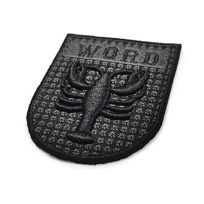 Logo Puff feito sob encomenda 3D bordou remendos para acessórios do vestuário