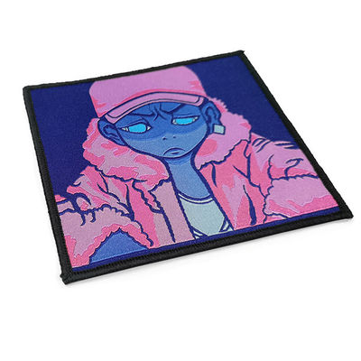 O remendo tecido elegante OEKO-TEX de Logo Patch Size Custom Textile certificou