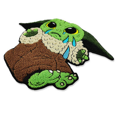 Os remendos do Chenille de toalha do bordado personalizaram remendos do revestimento para a roupa