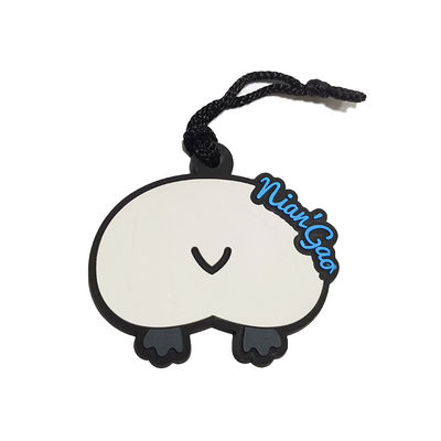O PVC de borracha flexível fresco remenda 3D de pouco peso aumentou Logo Patch de borracha