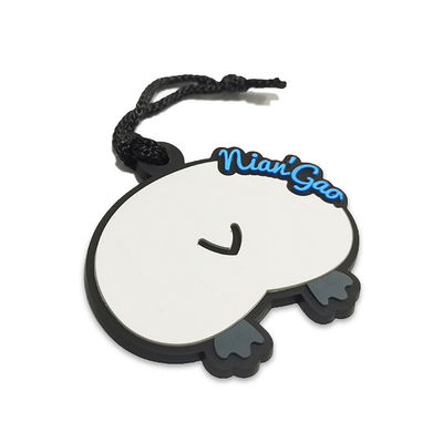 O PVC de borracha flexível fresco remenda 3D de pouco peso aumentou Logo Patch de borracha