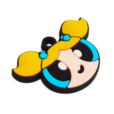 O tamanho e o silicone de borracha dos remendos de Logo Custom 3D remendam para a roupa