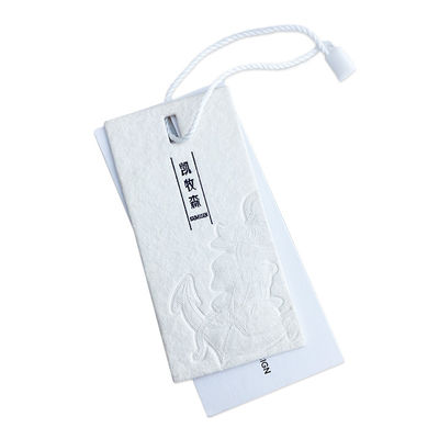 Feito sob encomenda própria roupa de Logo Hang Tag Cardboard Hangtags For do tipo