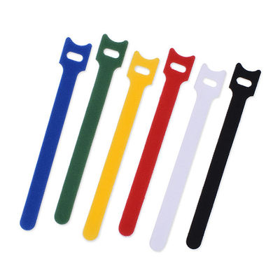 Poliéster/cintas plásticas de nylon do gancho e do Velcro das correias do laço 15*1.5cm
