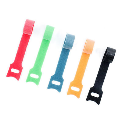 Poliéster/cintas plásticas de nylon do gancho e do Velcro das correias do laço 15*1.5cm