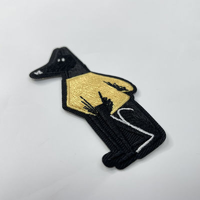 O ferro animal em remendos bordados simboliza o remendo do bordado de Applique da lembrança