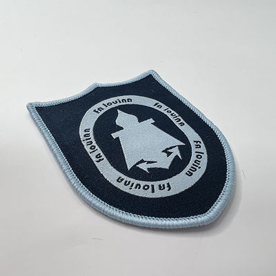 Ferro em Logo Patches Laser Cut Eco tecido amigável para a bagagem uniforme do saco