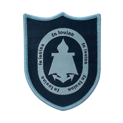 Ferro em Logo Patches Laser Cut Eco tecido amigável para a bagagem uniforme do saco