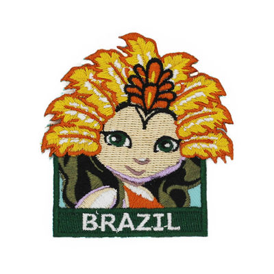 Remendos de nome de camisa de trabalho lavável bordados personalizados de ferro em remendos