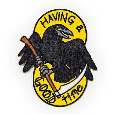 Ferro lavável em remendos feitos sob encomenda bordados da veste da motocicleta dos remendos para as vestes de couro